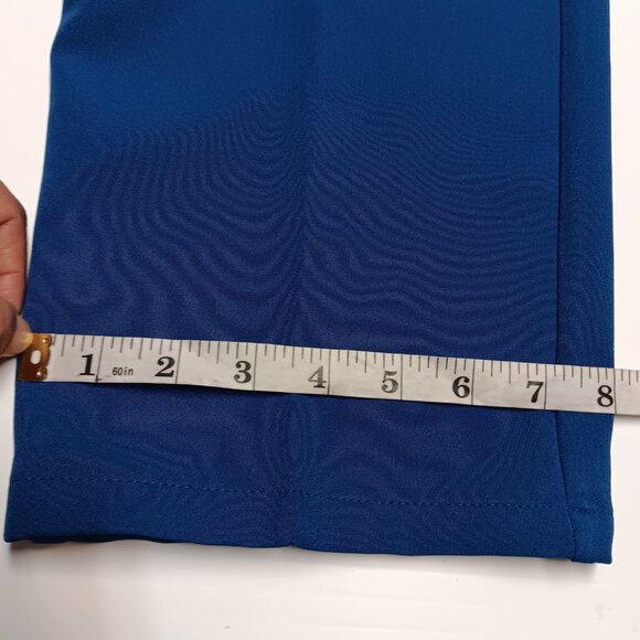 LTS Blue knit trousers with pockets SIZE US 12 - Picture 5 of 8